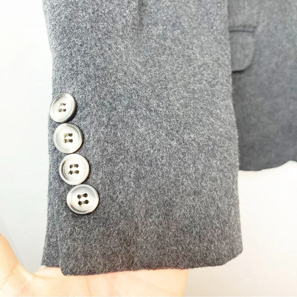DiBenedetto Cashmere Wool Blend Grey Blazer Sport Coat Men's 42R